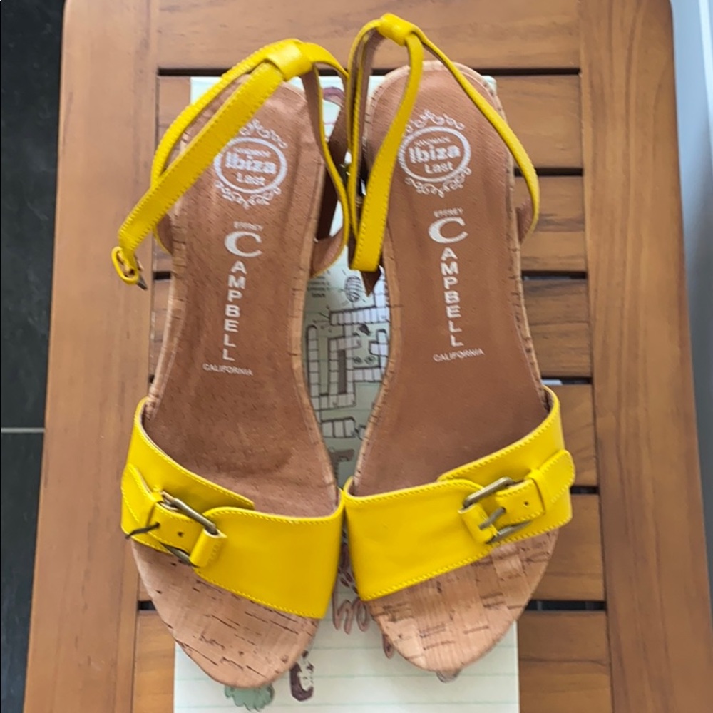 Jeffery Campbell wedge sandals